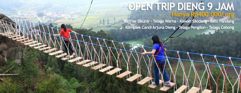 open trip dieng 9 jam